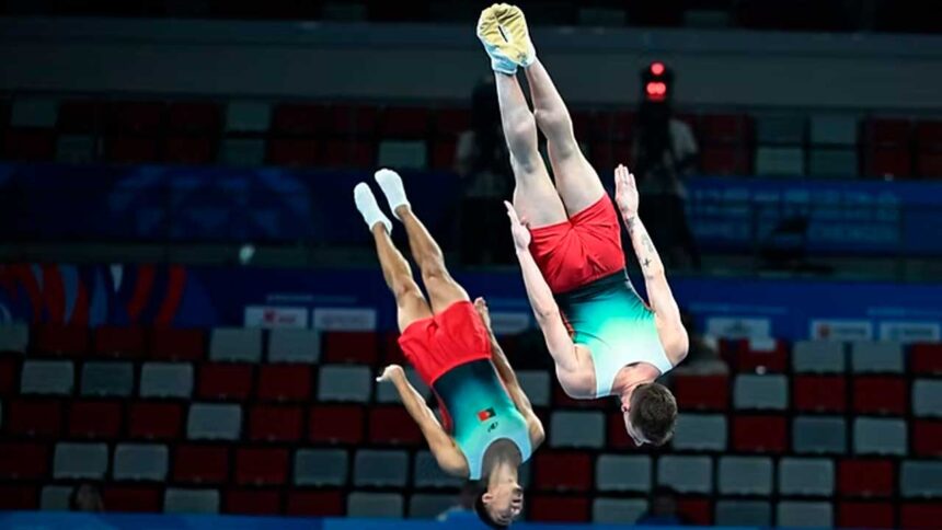 Gudis nos Europeus de Ginástica de Trampolins 2026 | 8.300 refeições